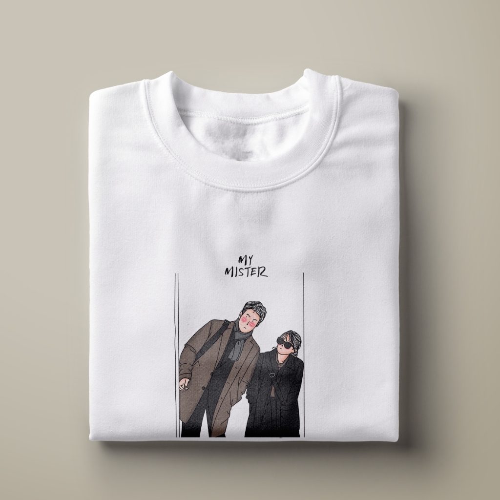 KAOS KDRAMA MY MISTER KOREAN DRAMA T-SHIRT KOREAN DRAMA KDRAMA MERCHANDISE KAOS DRAMA KOREA