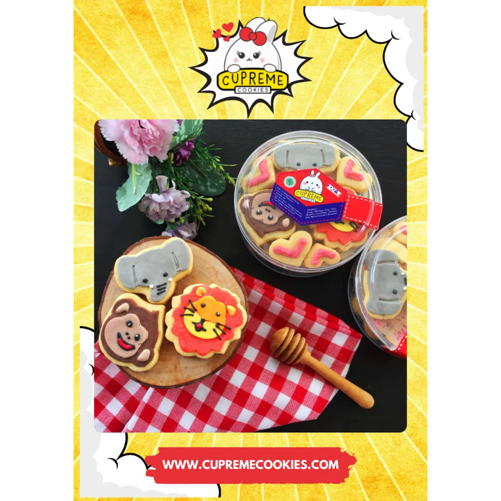 

.CUPREME COOKIES KUE KERING KARAKTER ANIMALS ( SCP )