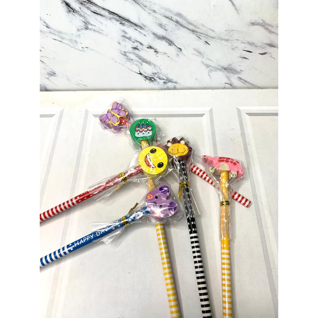 

Pensil Penghapus Karakter/ Penghapus Bentuk Lucu/ Pencil Eraser