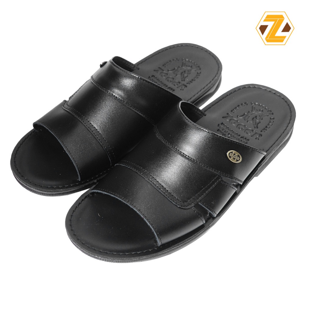 Zeger Sandal Kulit Pria - P 919