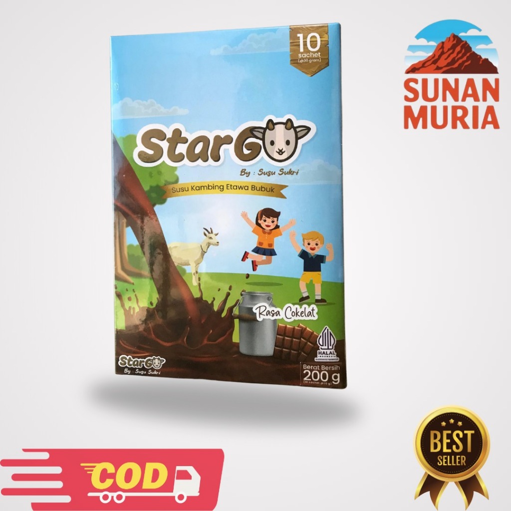 

sunanmuriastore StarGo Susu Kambing Etawa Rasa Cokelat 200g
