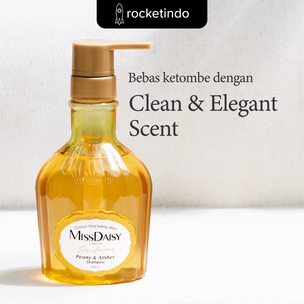 MISS DAISY | Peony & Amber | Anti Lepek | Berminyak | Ketombe | Rontok | French Perfume Shampoo | BP