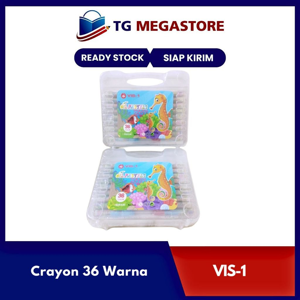 

Crayon / Krayon Vis-1 36 Warna ( 6015-36 )