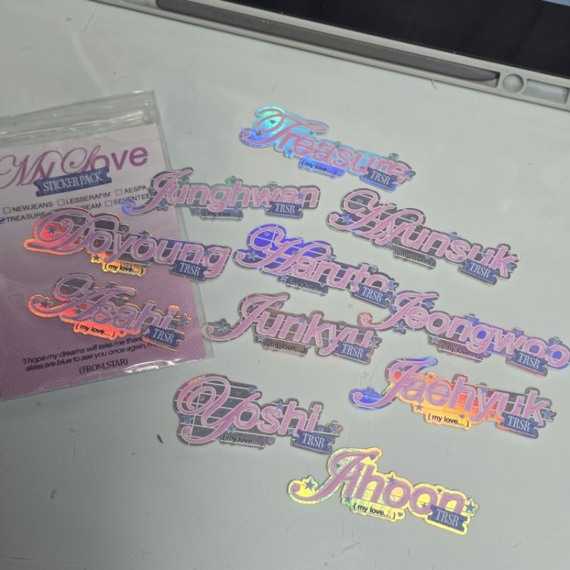 

treasure name stickers ㅡ from.star