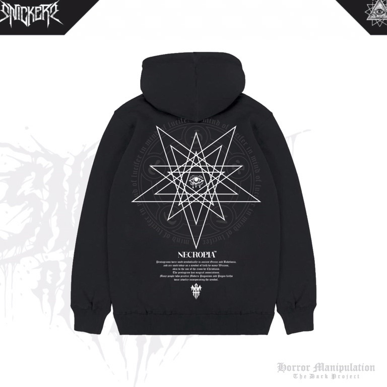 Paling Diminati SNICKERS APPAREL  HOODIE PULLOVER  SWEATSHIRT  Hdpentagrameyes