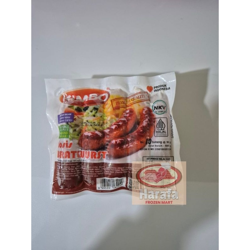 

KIMBO SOSIS BRATWURST ISI 10,500g