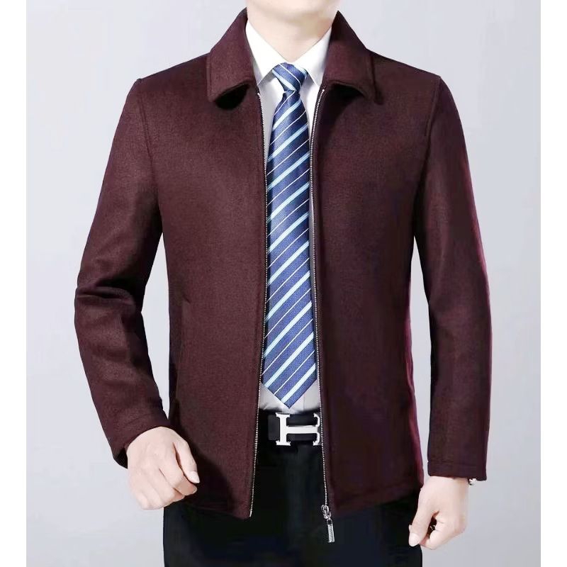 Jasket putih / Jasket pria full putih / Jasket dosen