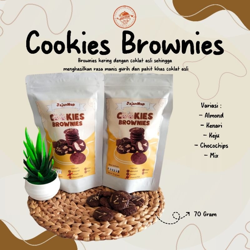 

Cookies Brownies Kering /Brownies panggang/brownis coklat