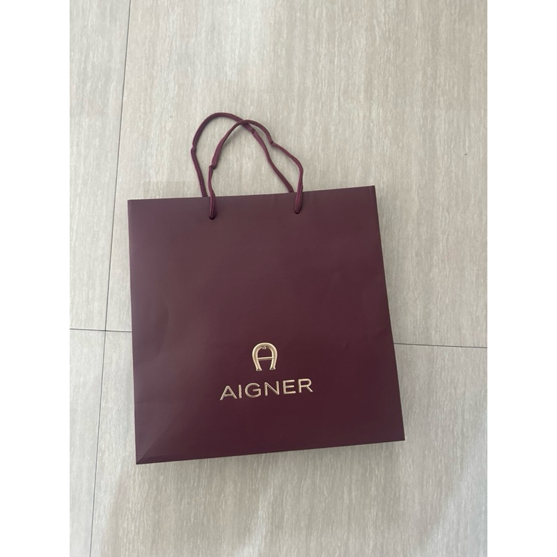 

PAPERBAG AIGNER ORIGINAL (MAROON)