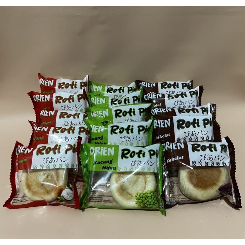 

Roti Pia Orien/Roti Kacang Ijo/Roti Coklat