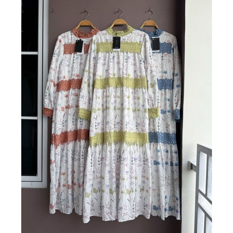 gamis Vania, gamis lfy, lafreya dress, gamis goldy, Dress Maxi, gamis bangkok, gamis putih, white ma