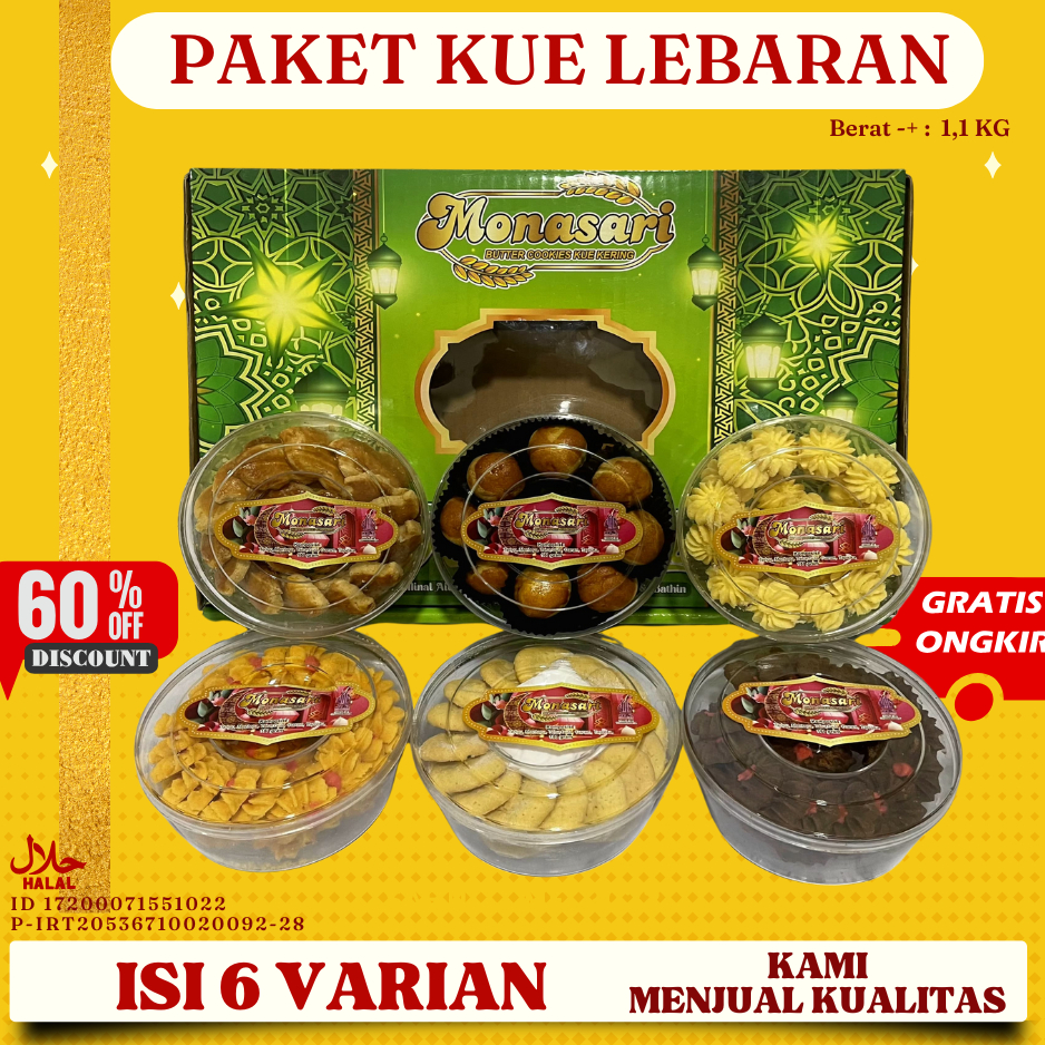 

PAKET KUE KERING LEBARAN IDUL FITRI ISI 6 TOPLES PREMIUM PARCEL LEBARAN IDUL FITRI HAMPERS LEBARAN IDUL FITRI KUE LEBARAN COKLAT KACANG NASTAR KASTENGEL PUTRI SALJU KUE SEMPRIT 14