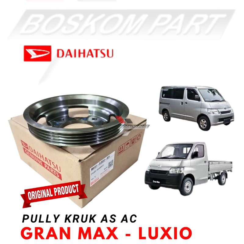 Pully Kruk As Gran max Luxio Pully Crankshaft Ac Grand Max Luxio Original