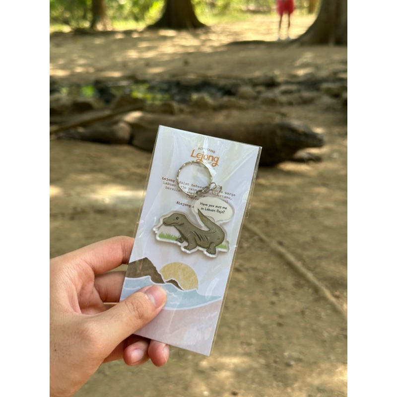 Gantungan Kunci Akrilik Labuan Bajo