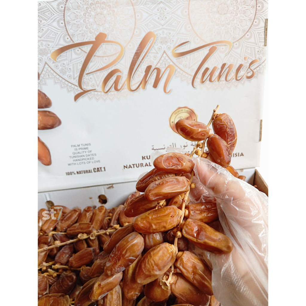 

Kurma Palmtunis Tangkai 5kg – Manis, Kenyal, dan Segar dari Tangkainya