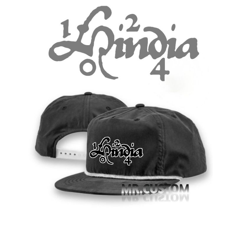 Topi Snapback Classic Premium Hindia Band/ RopeHat Skena Vintage/ Snapback Klasik Oldskool Lokal Bra