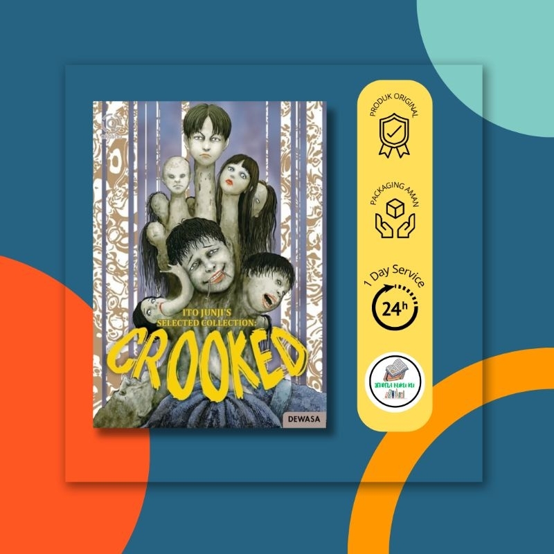 Komik Ito Junji's Selected Collection - Crooked Karya Ito Junji