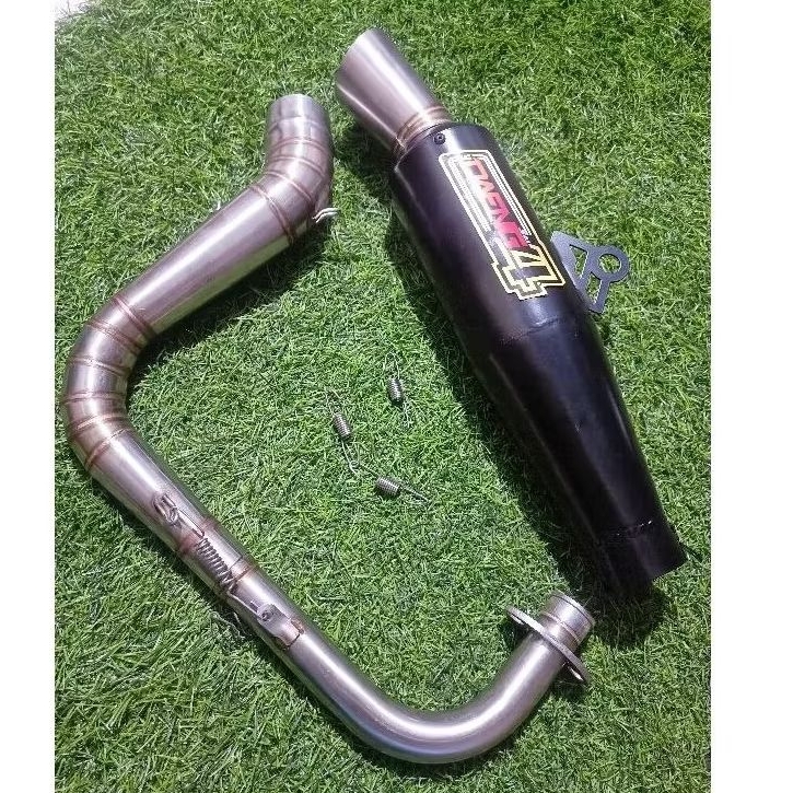Open Pipe Canister Daeng Sai4 1set 51mm Big Elbow for Mio i125 Mio sporty Mio soul i125 Mio soulty M
