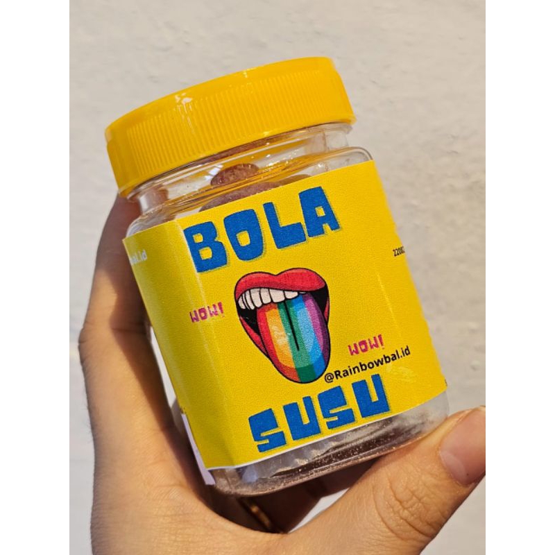 

Permen bola susu choco, durian, pandan, taro