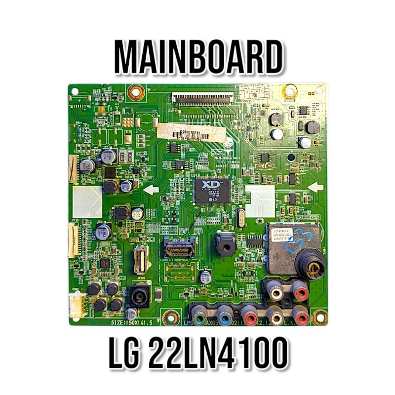 MB MAINBOARD MESIN TV - LG 22LN4100 ANALOG TV