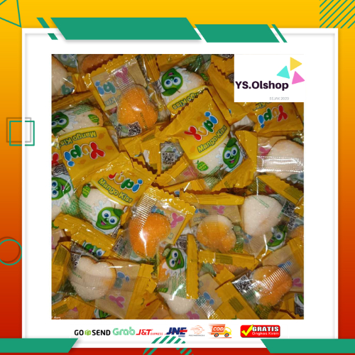 

ECER || YUPI MANGO KISS 2.4 Gram satuan Expired 2026