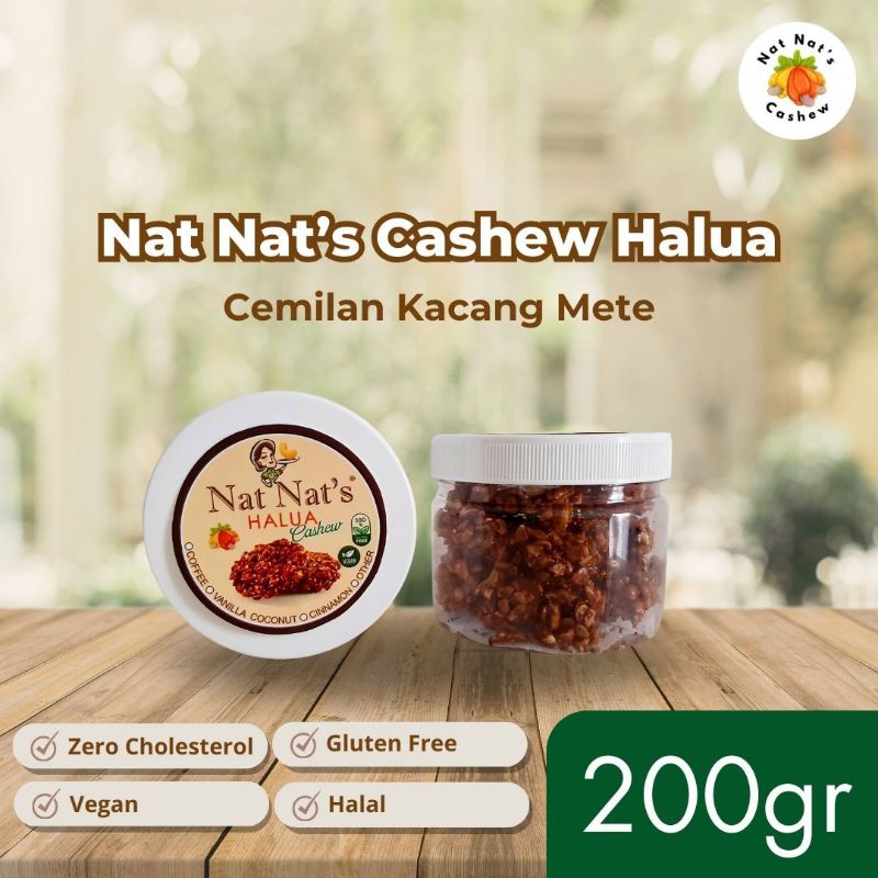 

Nat - Nat's Cashew" - Halua Cashew 200gr