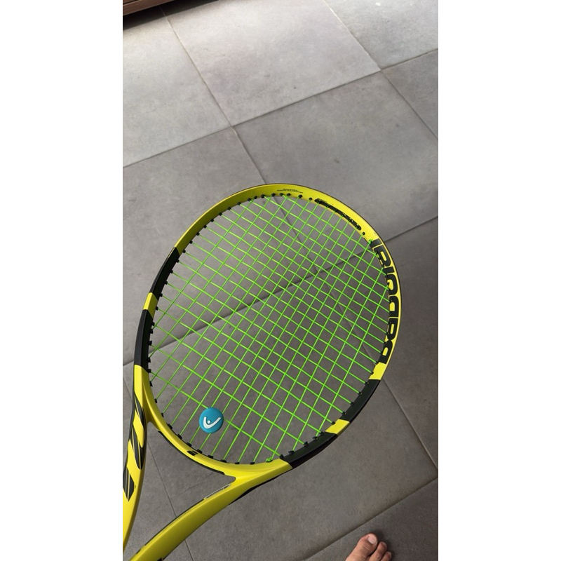 Raket Tenis Babolat Pure Aero Banana Yellow Original