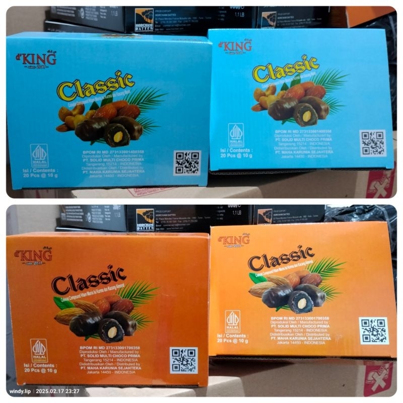 

[Pak] d'King Cokelat Classic Kurma dan Cokelat Mede