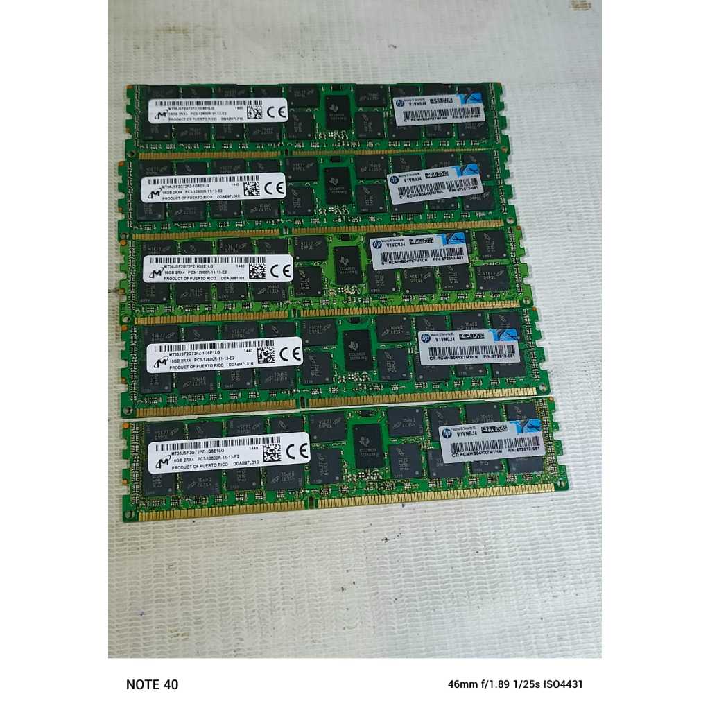 RAM SERVER 16GB DDR3 PC-12800