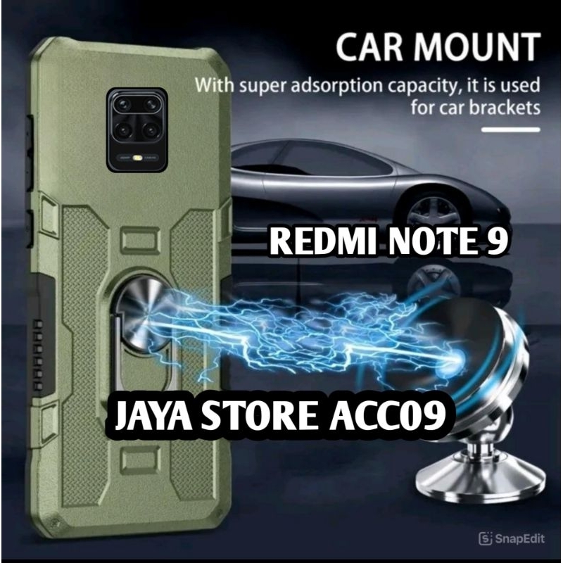 CASE REDMI NOTE 9 ROBOT HIT EYE RING