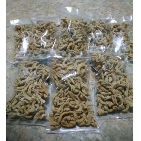 

PROMO SIAP KIRIM Remukan USUS Gurih,Renyah, Enak kemasan pouch 100gr