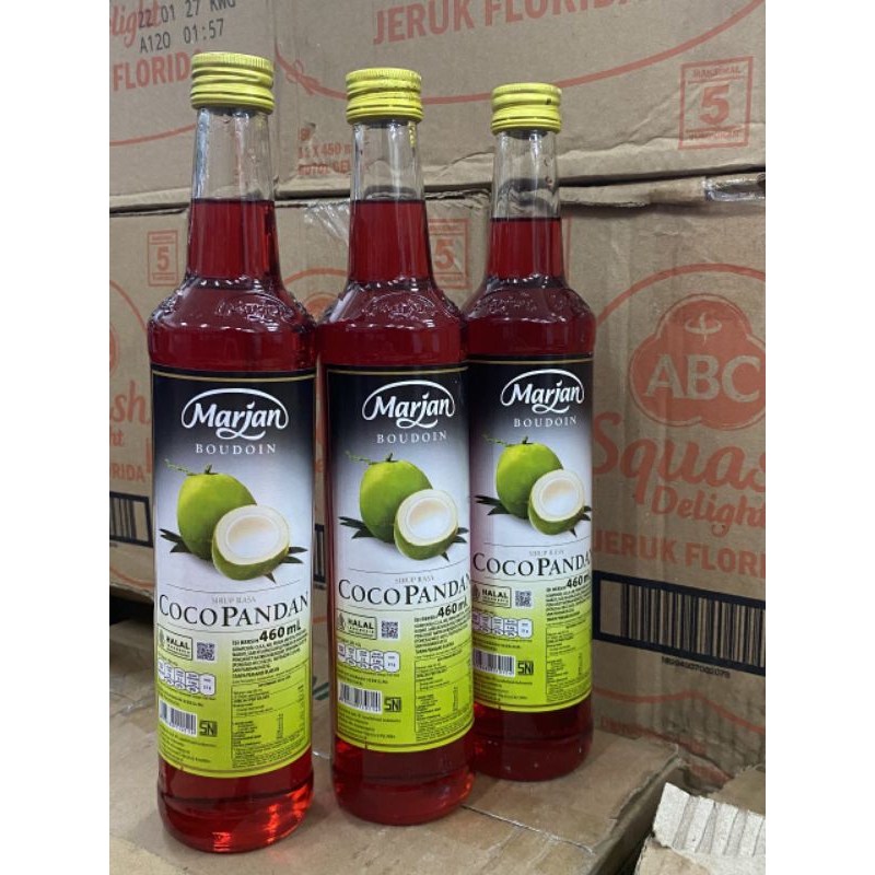 

Sirup Marjan Boudoin Rasa Cocopandan 460ml