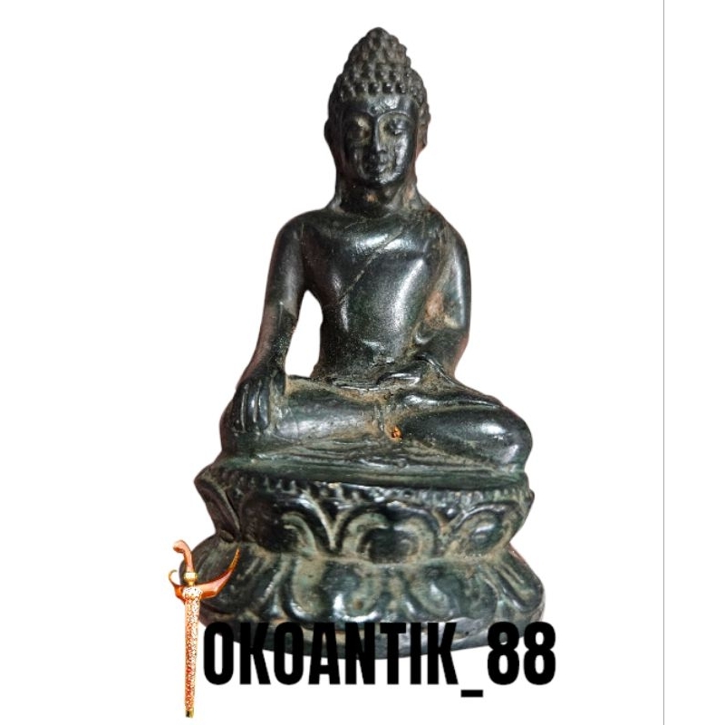 PATUNG BUDHA PERUNGGU ANTIK MODEL KUNO