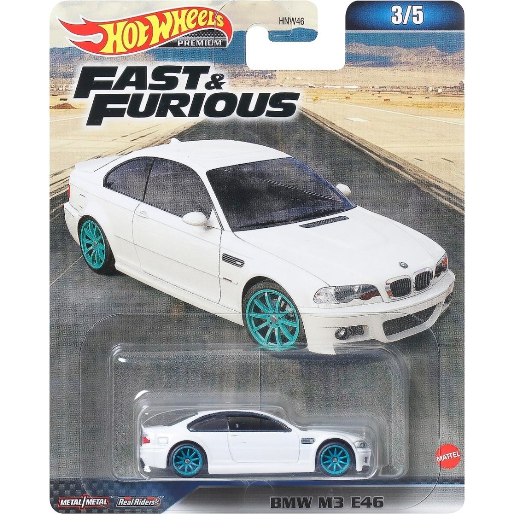 Hot Wheels Premium Fast Furious BMW M3 E46