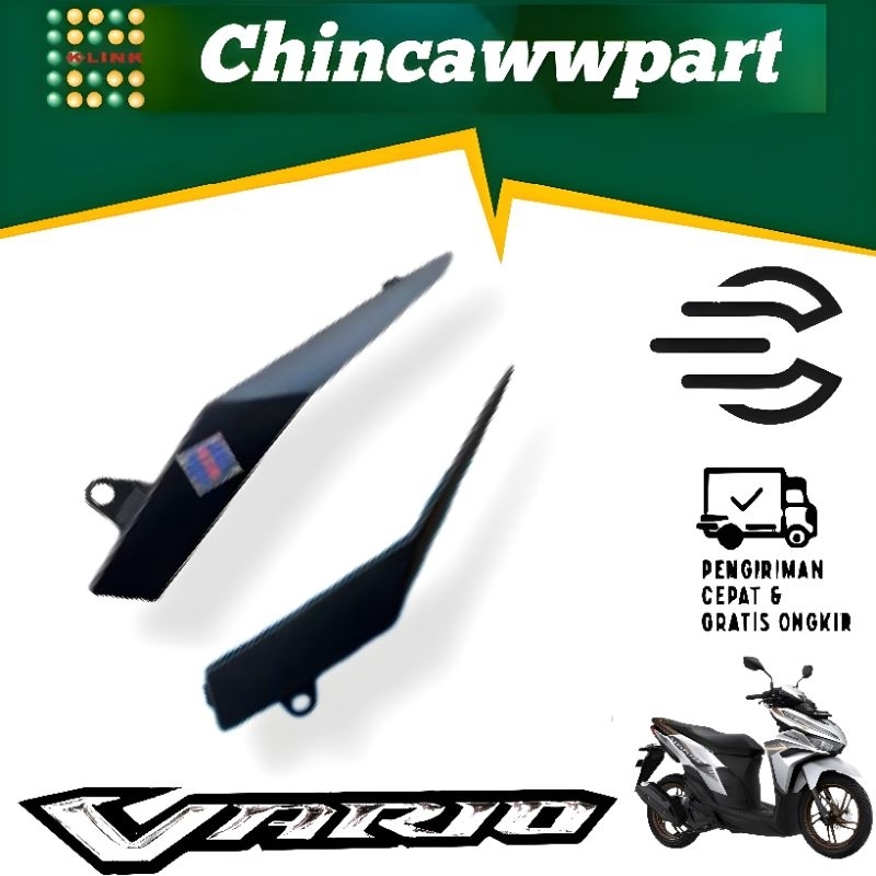 Garnish FR Garnis Sayap Depan Samping Kanan atau Kiri Vario 125 Led New K2V 2021-2024