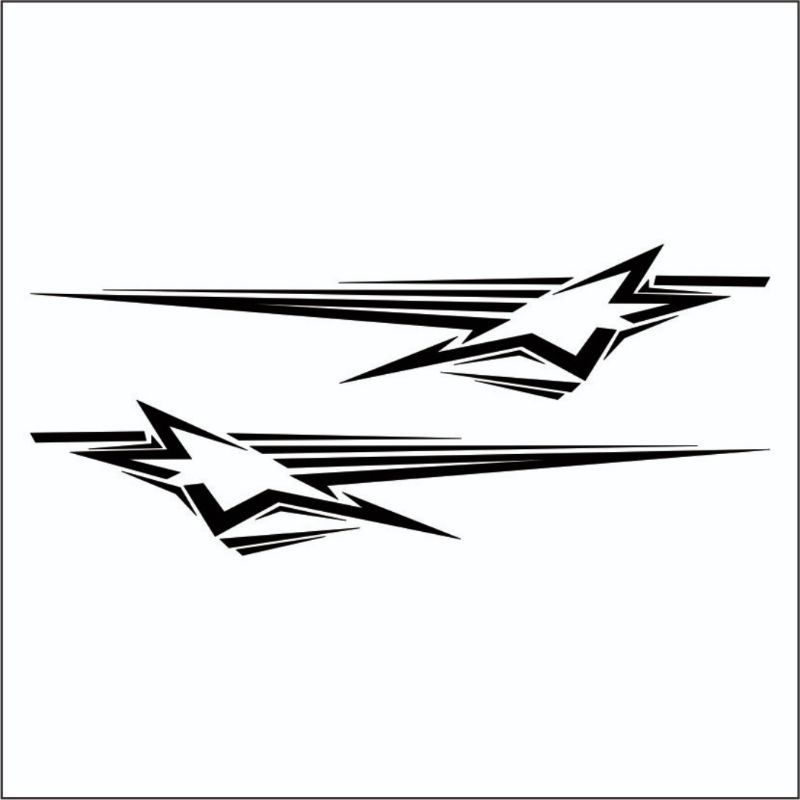 sticker  cutting bintang cutting sticker bintang timbul menyala