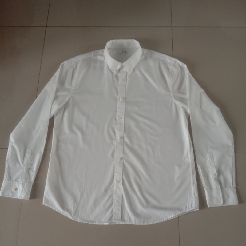 Kemeja Putih Lengan Panjang TOPTEN size XL