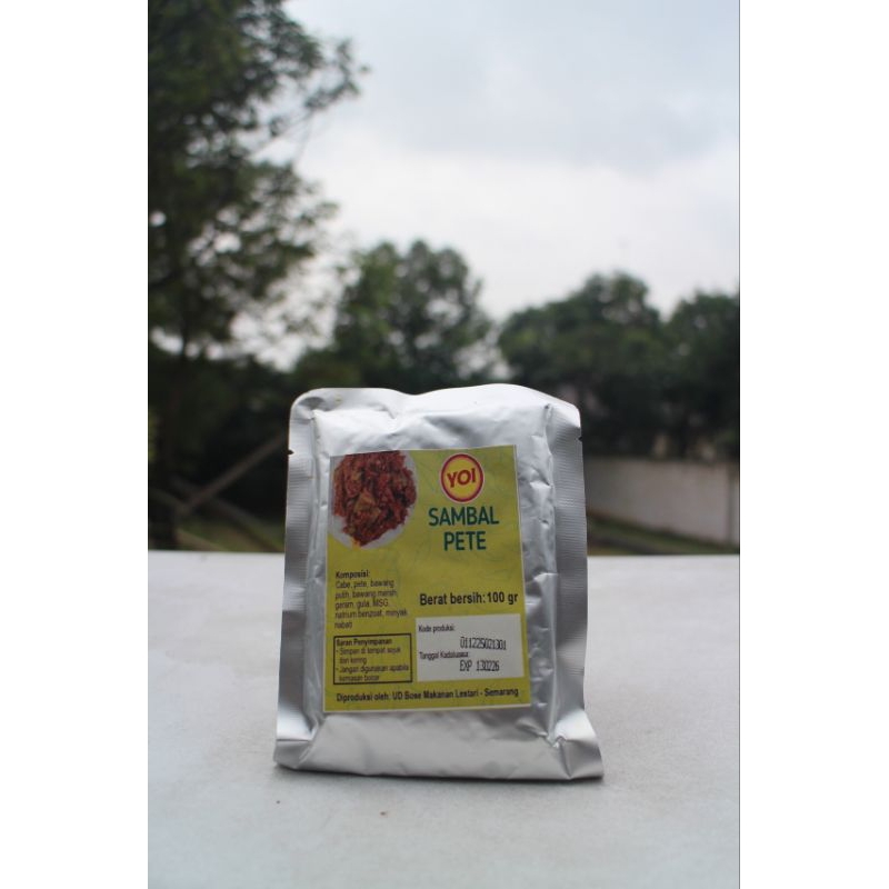 

Sambal Pete Alufo 100 gr