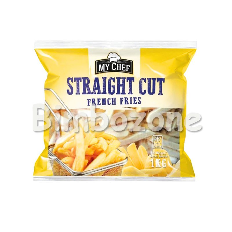 

MY CHEF Frozen French Fries / Kentang Goreng Frozen / Kentang Goreng Beku 1kg