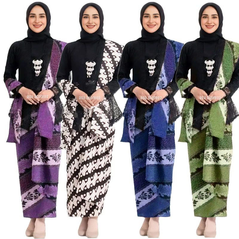 Selendang Batik Pundak/Selendang Pundak Kebaya