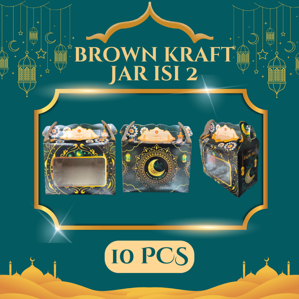 

Box Kaca Duplex Jar isi 2 Lebaran