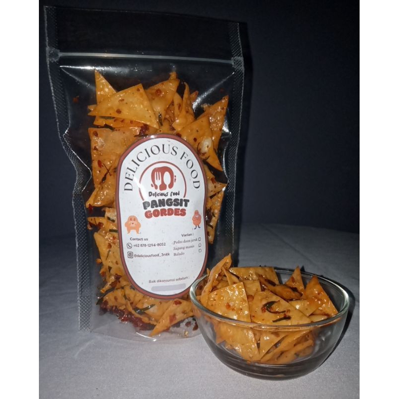 

Pangsit Gordes pedas daun jeruk