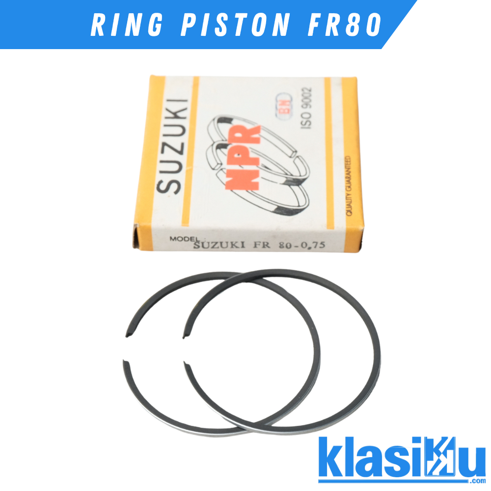 Ring Seher Piston Suzuki Fr80 Fr 80 Oversize 0.75