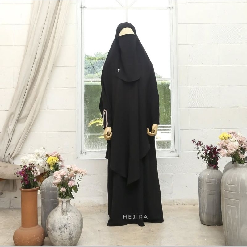 Hejira the elysian series set black L/XL | 1 kali pakai