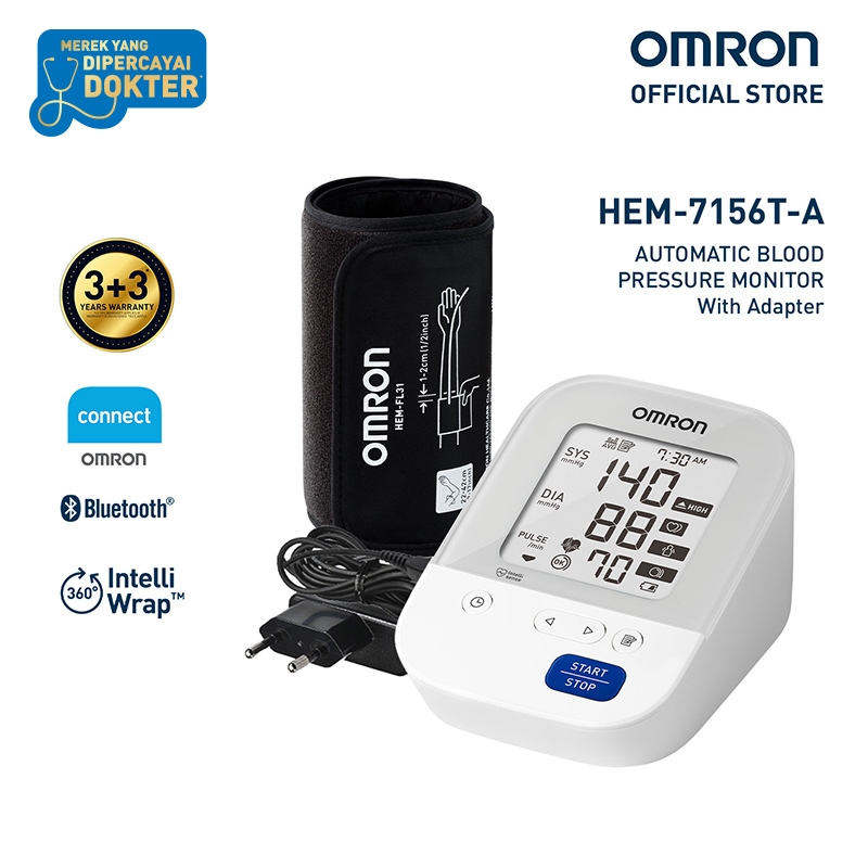 OMRON HEM 7156T-A Tensimeter Digital + Connect Bluetooth