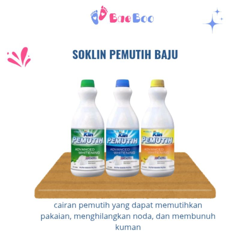 SO KLIN PEMUTIH BAJU 500ML