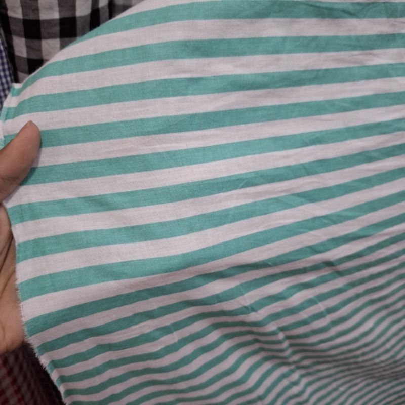 kain katun poplin | kain katun poplin motif | kain katun poplin motif salur | kain katun poplin moti
