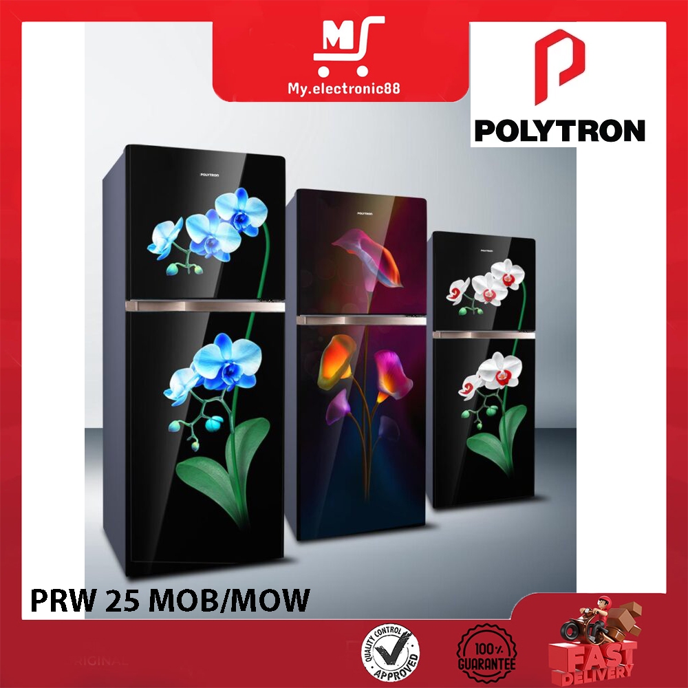 KULKAS POLYTRO 2 PINTU (PRW 25 MOB/MOW)