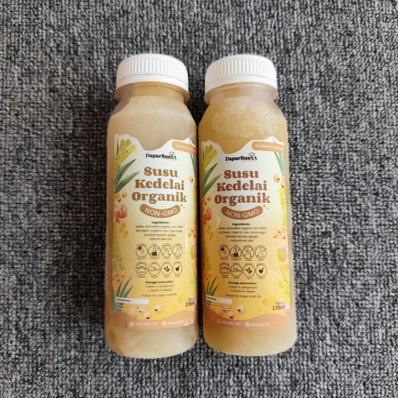 

SUSU KEDELAI ORGANIK NON - GMO 235ml- DAPUR BUNSA