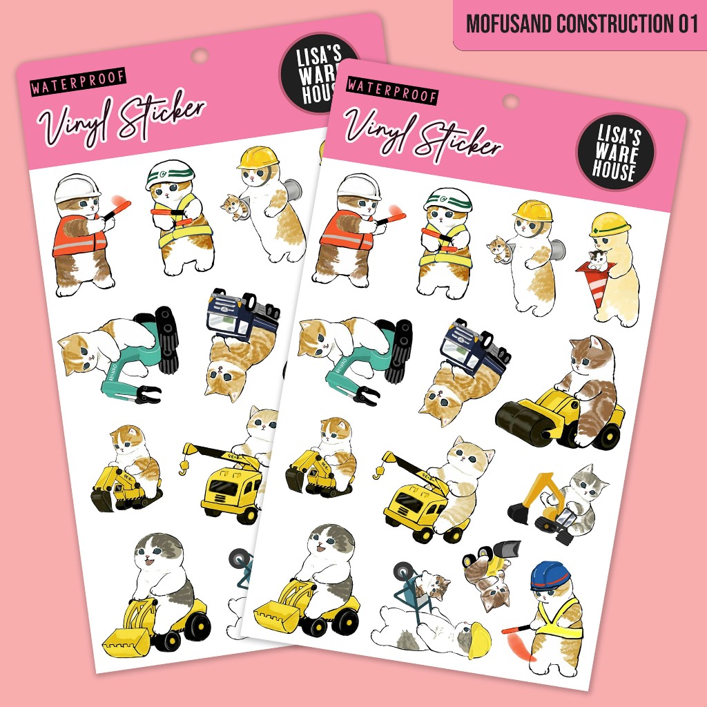 

Sticker Mofusand Construction Volume 01